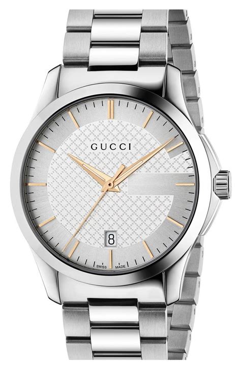 mens white gucci watch|Gucci g timeless watch 38mm.